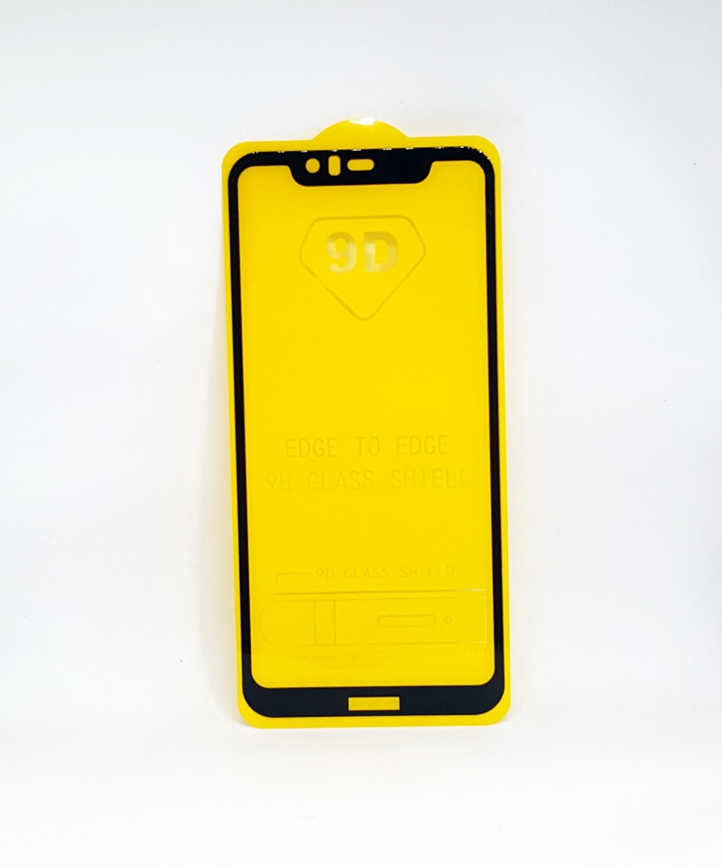 Захисне скло 3D для Nokia 5.1 Plus чорне (без упаковки)-0